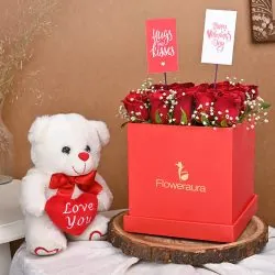 Flowers and Teddy Pakistan - Same Day Flowers