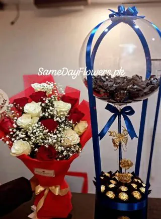 Flowers & Chocolate Lahore - SameDayFlowers.pk