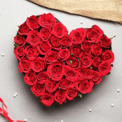 Red Roses with Love Pakistan - Same Day Flowers