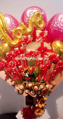 Chocolate Gift Box Delivery Pakistan -SameDayFlowers.pk