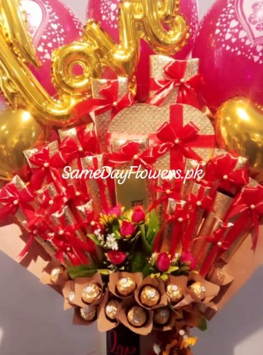 Chocolate Gift Box Delivery Pakistan -SameDayFlowers.pk