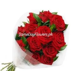Red Rose Flowers Delivery Pakistan - SameDayFlowers.pk