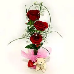 Combo Deal Flowers Faisalabad - SameDayFlowers.pk