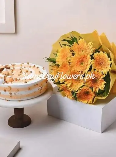 Birthday Flowers and Cake Delivery Lahore - Same Day Flowers