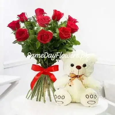 Anniversary Flower Deal Gujrat - SameDayFlowers.pk