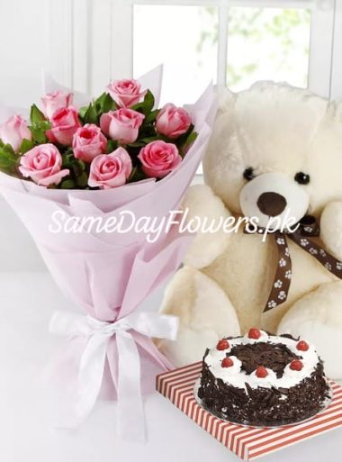 Combo Deal Flowers Pakistan - SameDayFlowers.pk