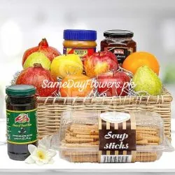 Send Fruit Basket to Faisalabad - SameDayFlowers.pk