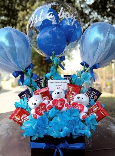 Baby Boy Basket Gift Ideas Pakistan - SameDayFlowers.pk