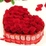 Kitkat Chocolate with Rose Pakistan - Same Day Flowers
