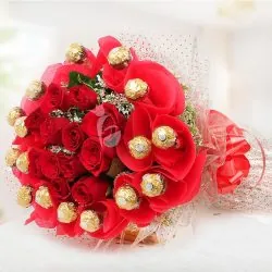 Chocolates Bouquet Lahore - Same Day Flowers