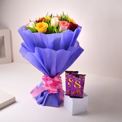 Birthday Flowers Combo Sialkot - SameDayFlowers.pk