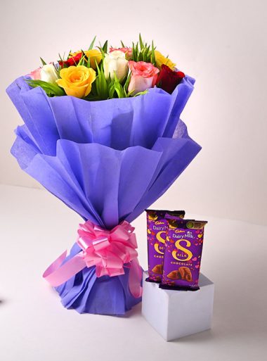 Birthday Flowers Combo Sialkot - SameDayFlowers.pk
