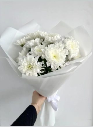 White Bouquet Online - Same Day Flowers