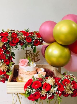 Bride to be Cake Delivery Lahore - SameDayFlowers.pk