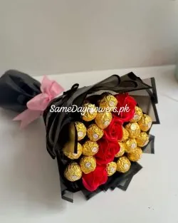 Combo Gift in Black - Same Day Flowers