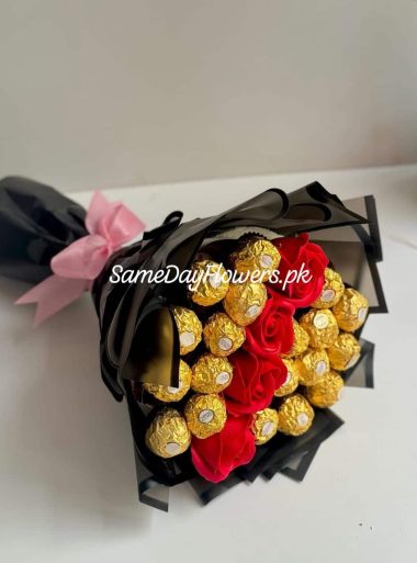 Combo Gift in Black - Same Day Flowers
