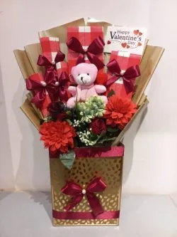 Best Chocolates and Teddy - Same Day Flowers