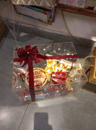 Buy Acrylic Box for Valentine Online - Same Day Flowers