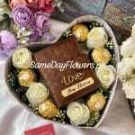Love Combo Gift Box - Same Day Flowers