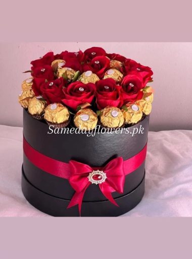 Buy Love Combo Box from Same Day Flowers