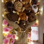 Donuts and Flowers Karachi - SameDayFlowers.pk