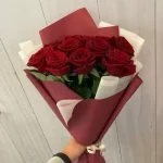 Fresh Tied Roses - Same Day Flowers