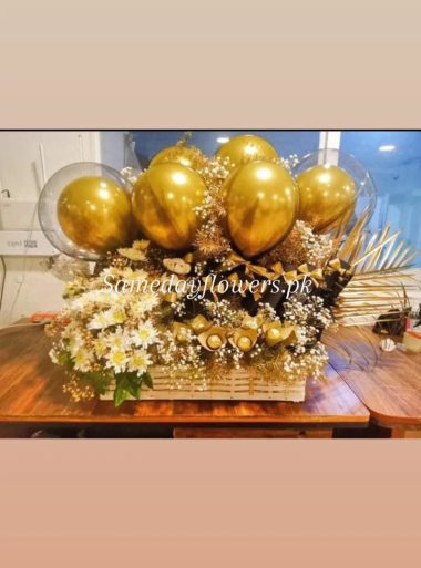 Buy Combo Basket - Same Day Flowers