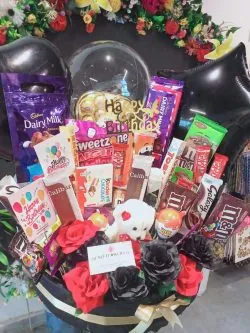 Chocolate Basket Delivery Lahore - Same Day Flowers