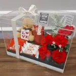 Silk Red Roses