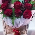 Long Stem Roses Bouquet - Same Day Flowers