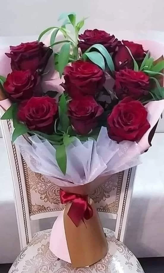 Long Stem Roses Bouquet - Same Day Flowers Long Stem Roses Bouquet - Same Day Flowers