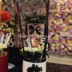 Colorful Balloon Box gift from Same Day Flowers for celebrations