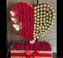 Valentine Combo Lahore -SameDayFlowers.pk