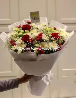 Mother's Day Bouquet Islamabad - SameDayFlowers.pk