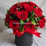 Buy Elegant glowing rose gift