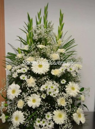 White Sorrow Florals