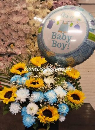 Its a Boy Flowers Delivery Pakistan - Same Day Flowers