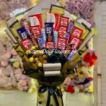 Flower and Chocolate Bouquet Pakistan - Same Day Flowers