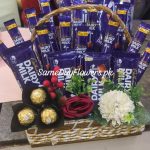 Chocolate and Flower Delivery Faisalabad - SameDayFlowers.pk