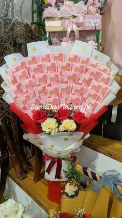 Money Bouquet Delivery Pakistan - Same Day Flowers