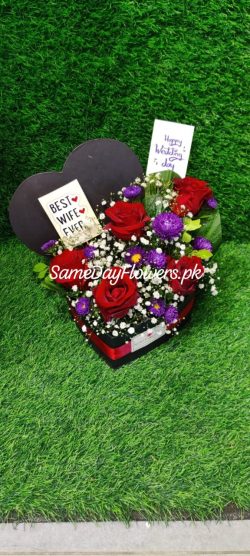 Anniversary Flowers Online Multan - SameDayFlowers.pk