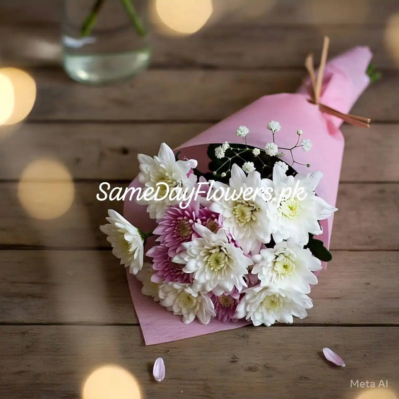 Gift Her Pure Floral Joy Mothers Day Flowers Faisalabad - SameDayFlowers.pk