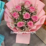 Pink Roses for Mother's Day Lahore - SameDayFlowers.pk