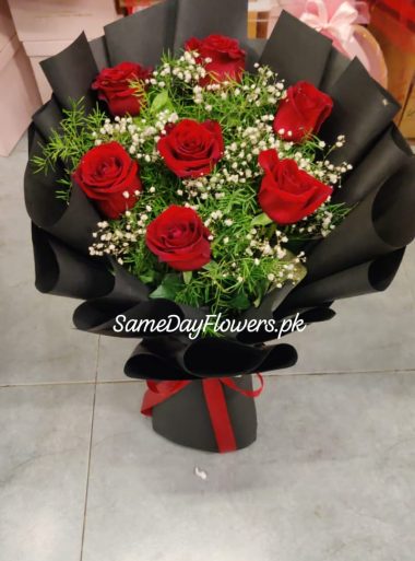 Fresh Red Roses Online Pakistan - SameDayFlowers.pk
