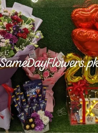 Birthday Flower and Gifts Delivery Lahore - SameDayFlowers.pk