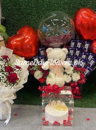 Cake Flowers and Chocolate Lahore - SameDayFlowers.pk