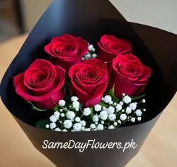 Only Roses Bouquet Lahore - SameDayFlowers.pk