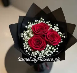 Fresh Roses Bouquet Rawalpindi - SameDayFlowers.pk