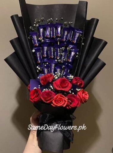 Chocolate Bouquet Delivery Pakistan - SameDayFlowers.pk