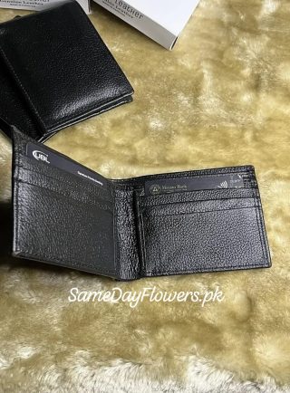 Bifold Leather Wallet for Men Lahore - SameDayFlowers.pk